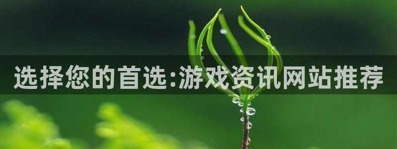 天美娱乐：选择您的首选:游戏资讯网站推荐